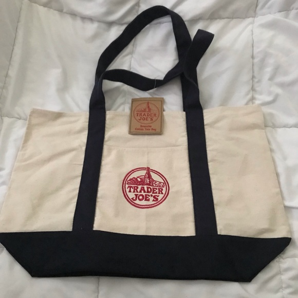 Trader Joe's Handbags - NWT 1 Trader Joe's Reusable Canvas ♻️Eco Tote Bag Trader Joe's Handbags - NWT 1 Trader Joe's Reusable Canvas ♻️Eco Tote Bag